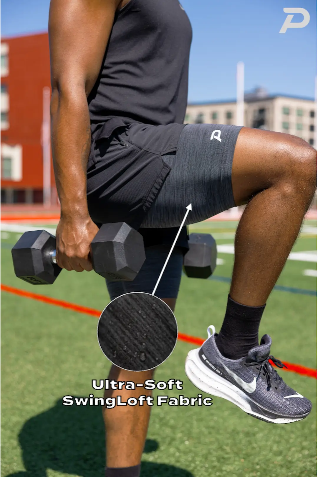 Men's Middy Compression Short