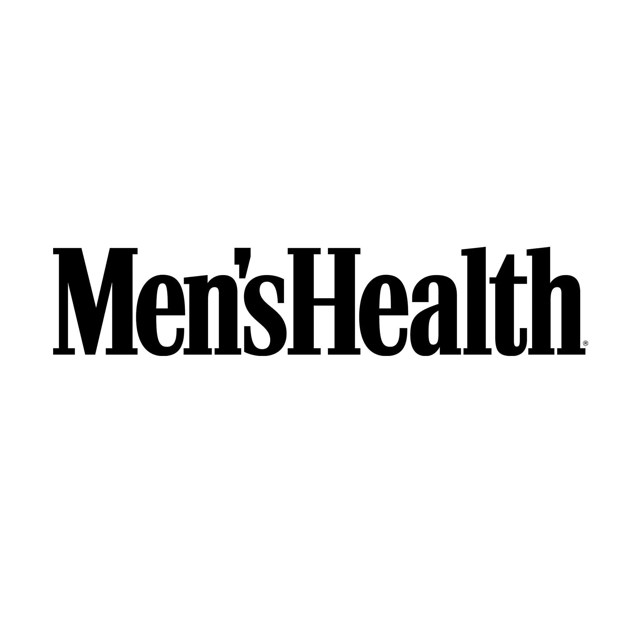 Men's Health Magazine logo representing the best compression shorts award for Pacterra Athletics.
